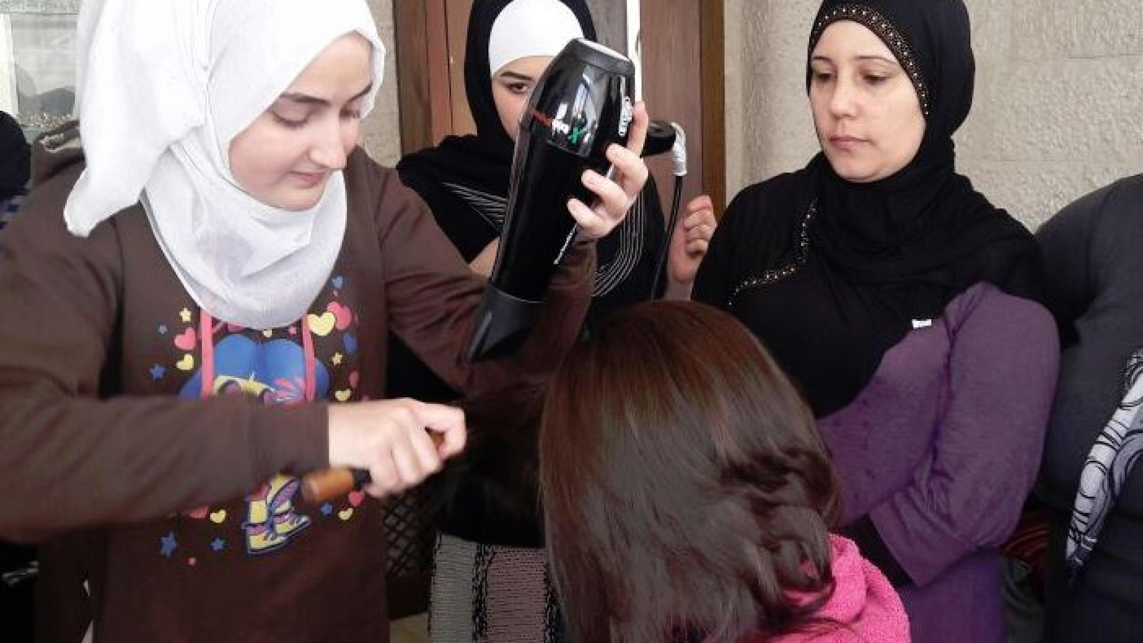 Berufliche Weiterbildung zum Friseurhandwerk in Jordanien