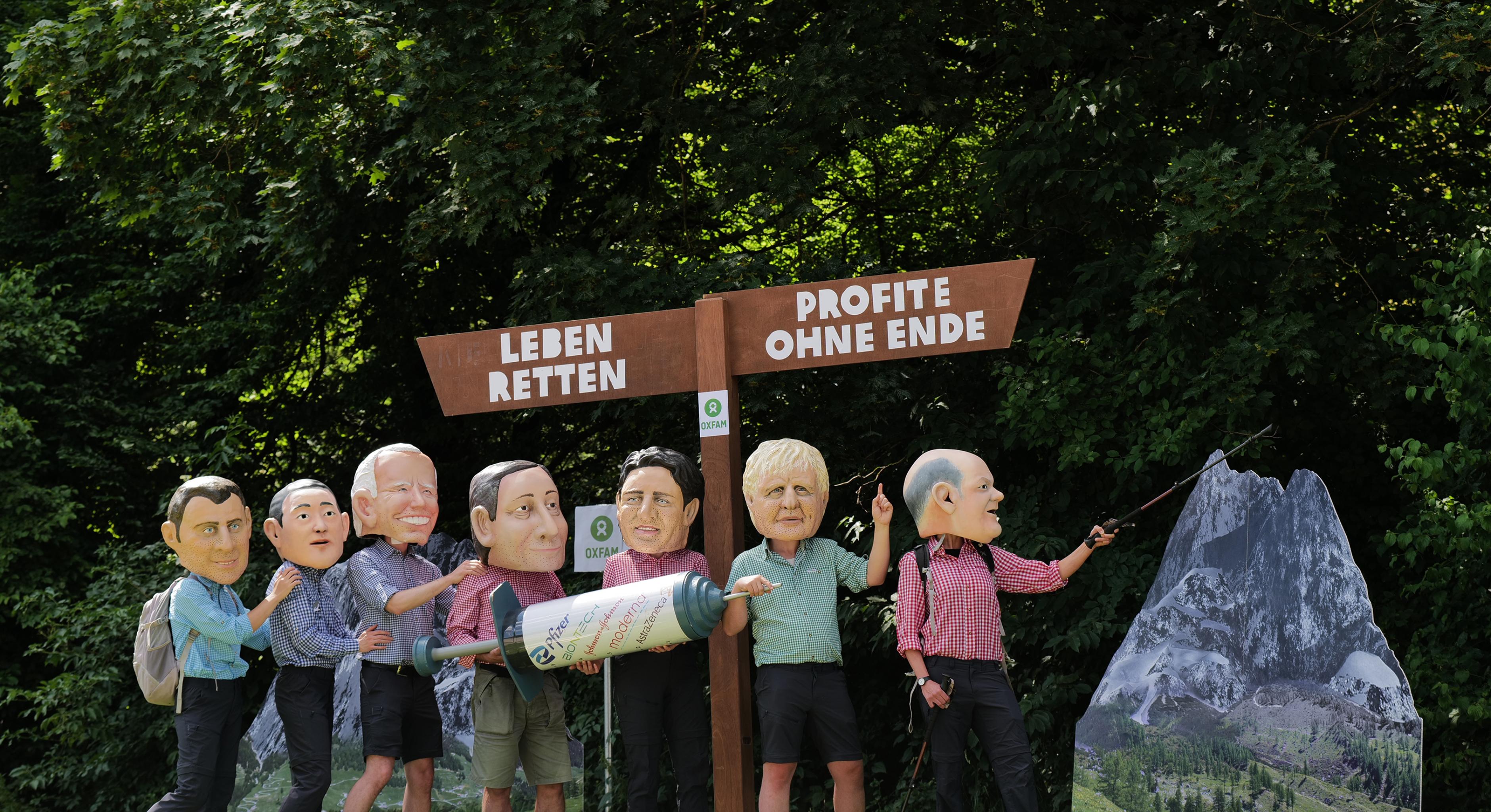 Die Staats- und Regierungschefs der G7 am Scheideweg