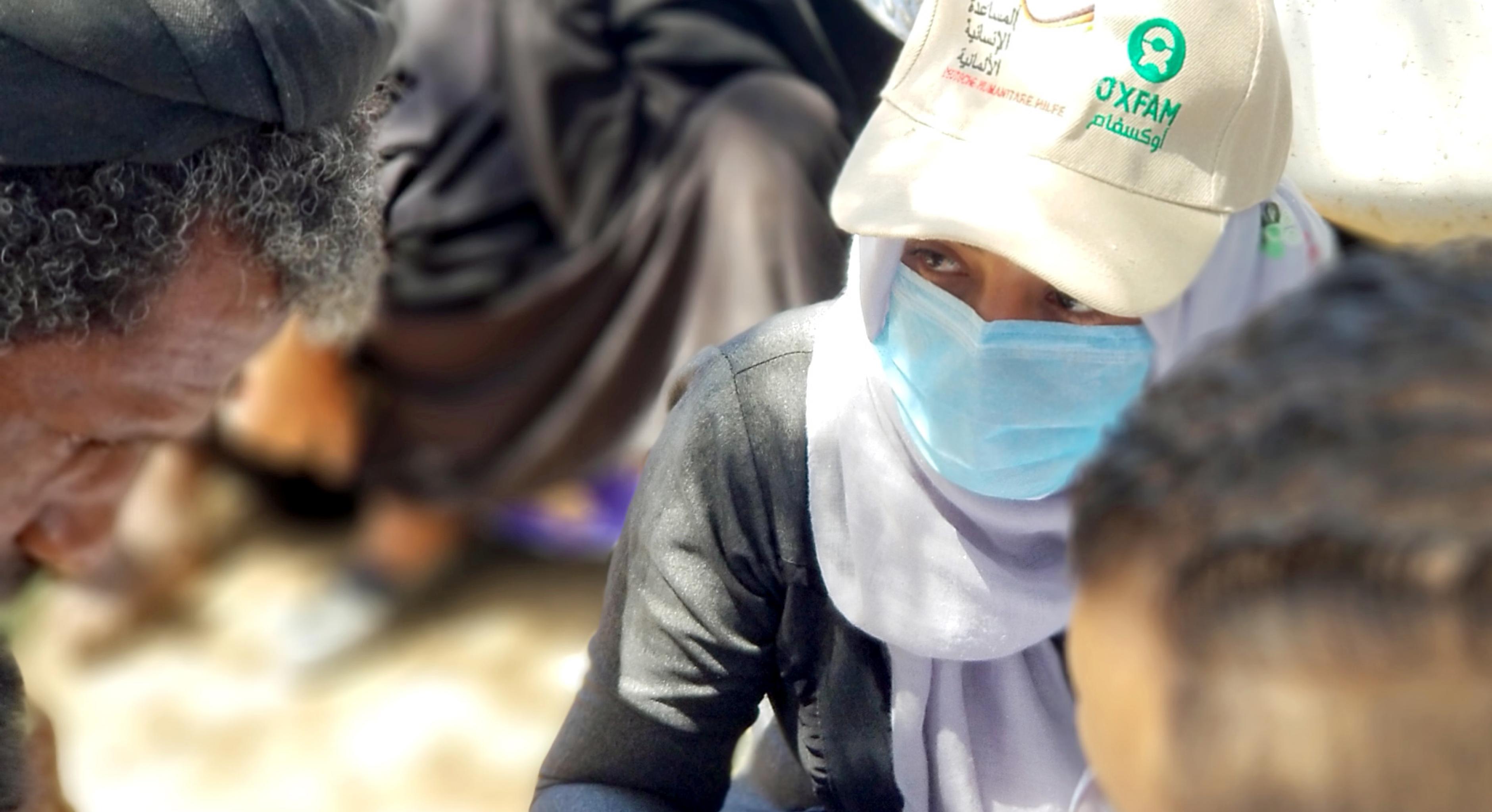 Verteilung von Hygiene-Sets in Taiz, Jemen