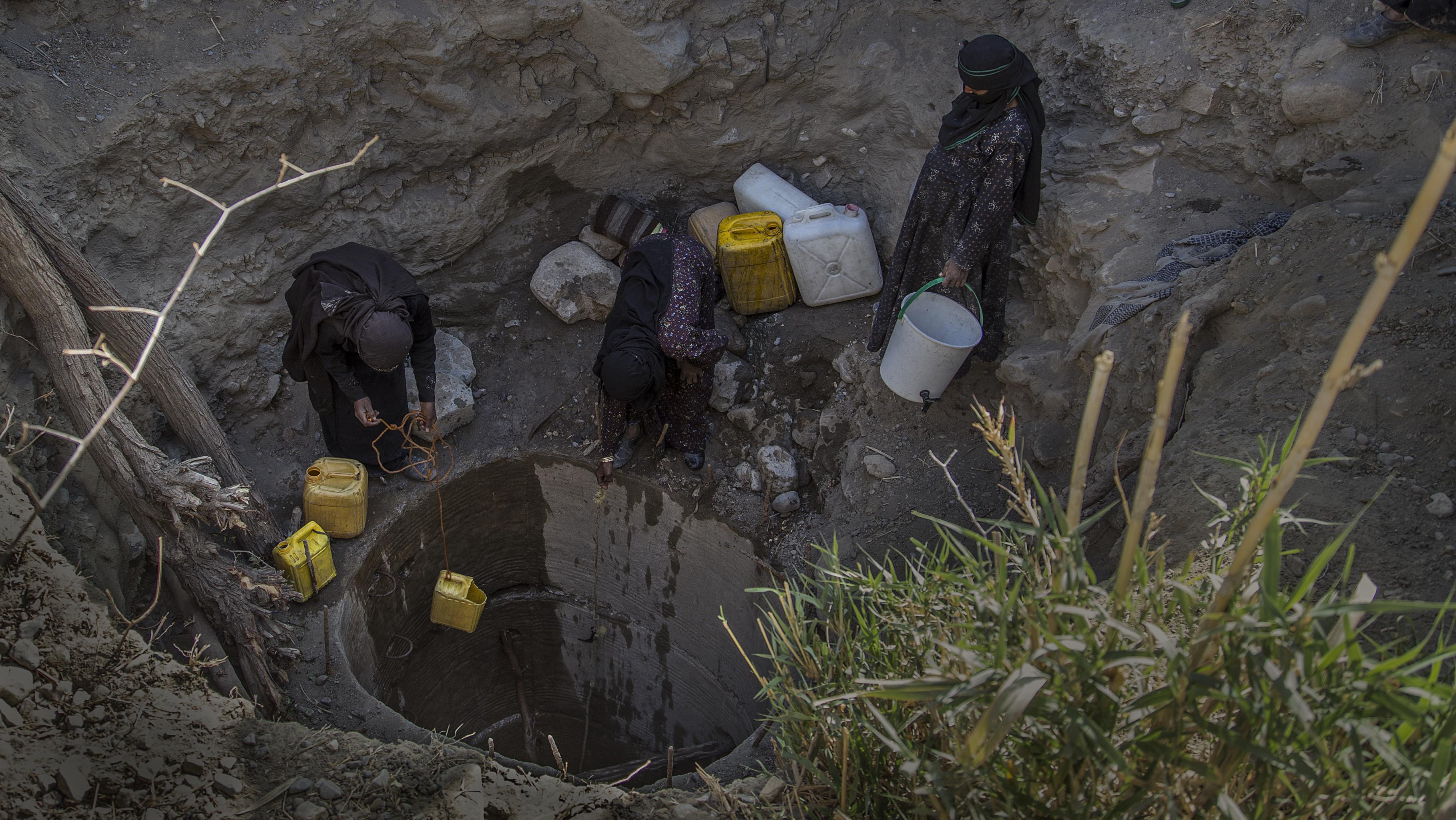 Wasserquelle im Jemen