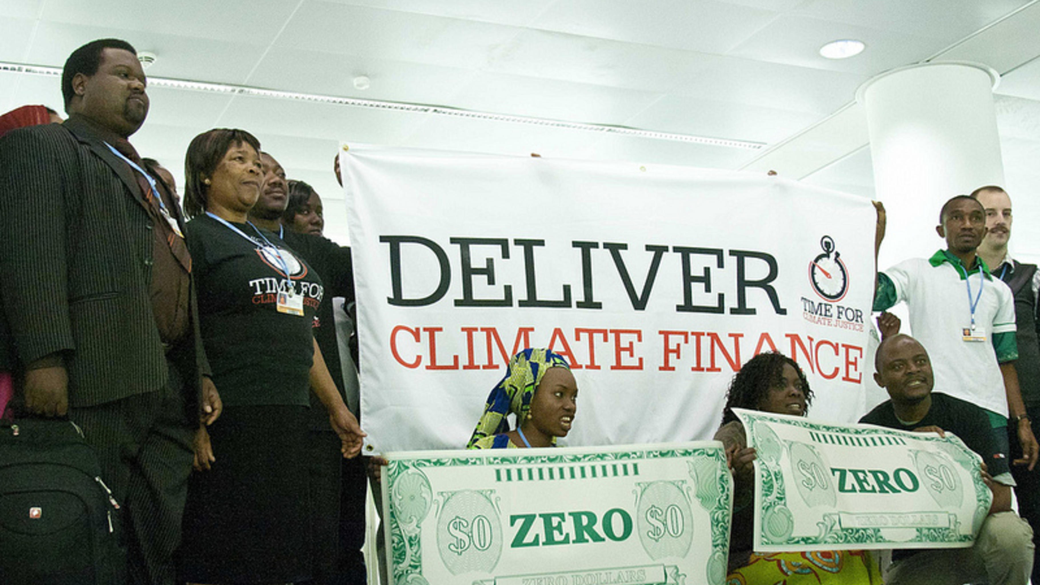 Entwicklungsländer fordern Geld für Klimaschutz