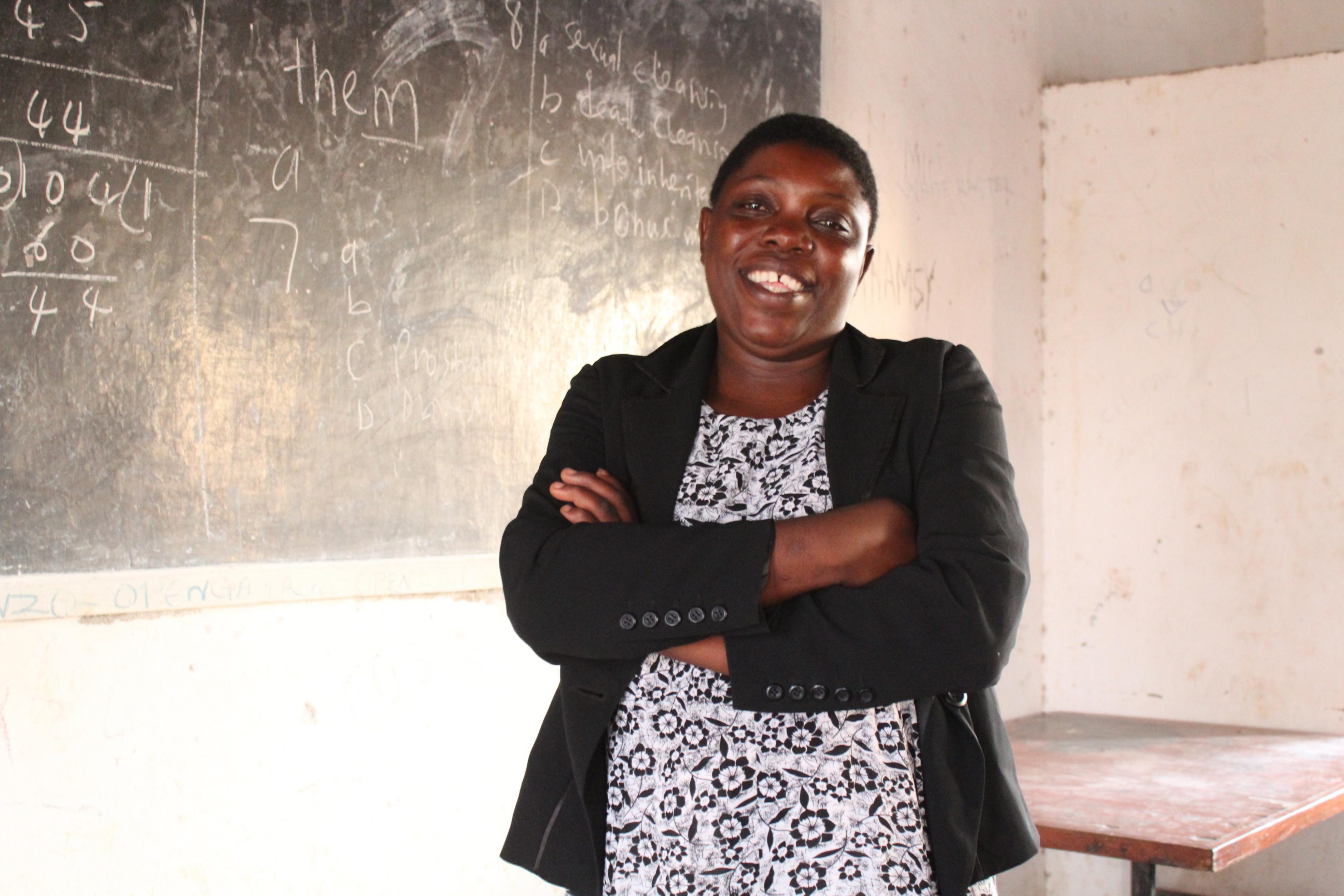Nellie Kumambala, Lehrerin aus Malawi