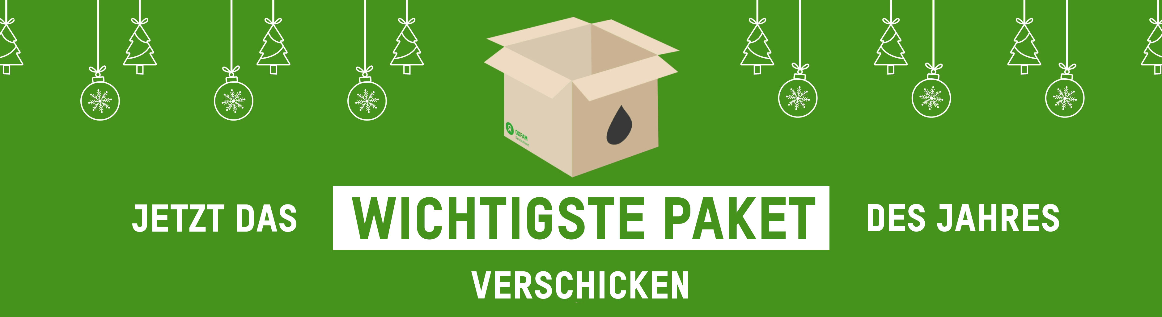 Jetzt das wichtigste Paket des Jahres verschicken