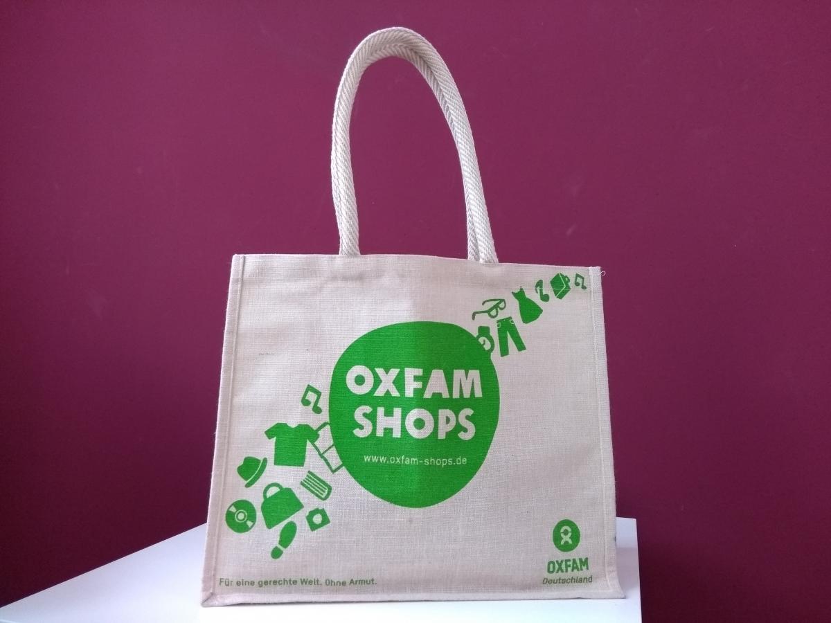 Oxfam Shops Jutetasche