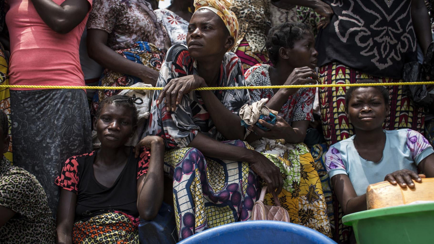 Geflüchtete Menschen in der DR Kongo (Archivbild)
