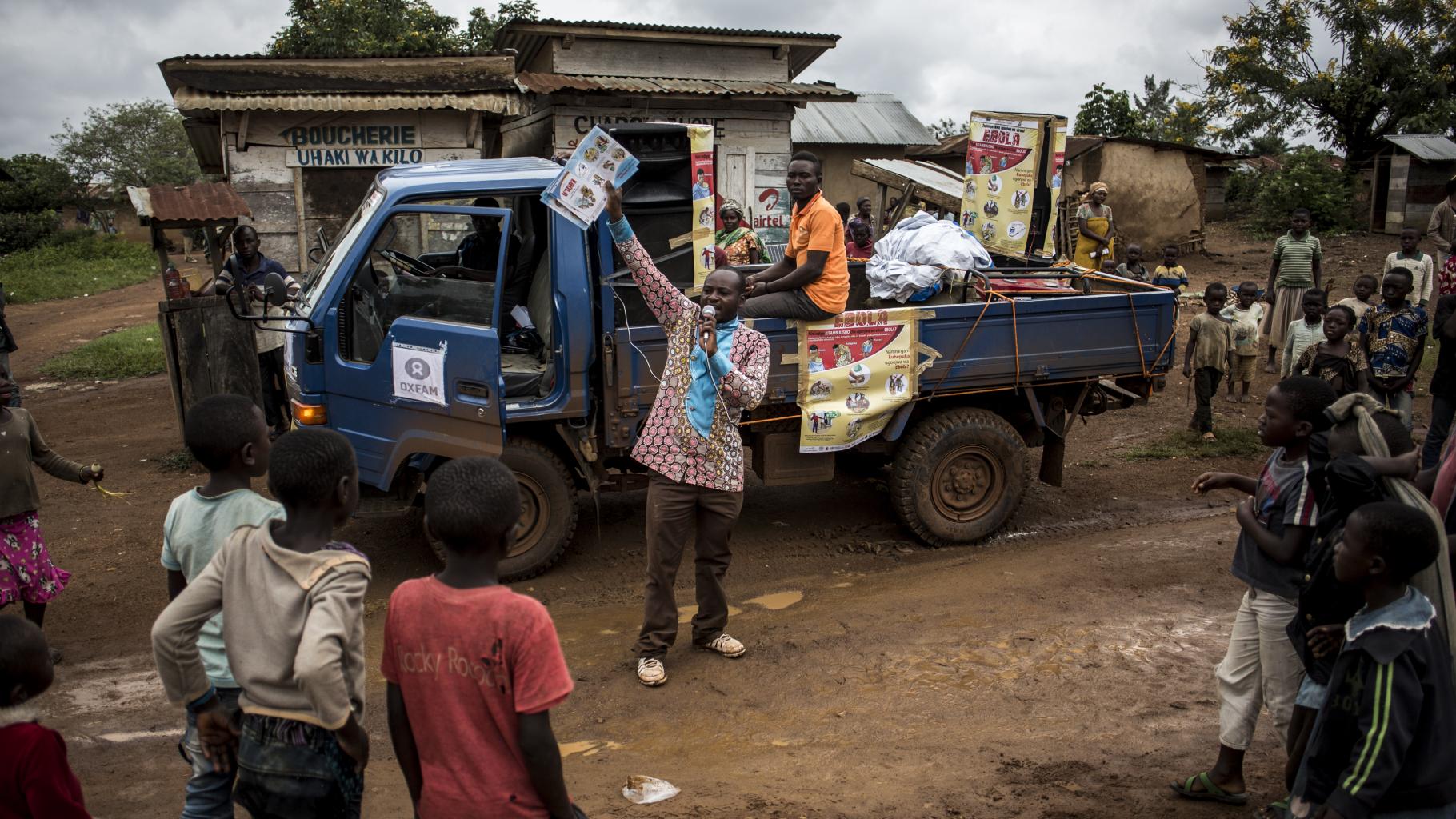 Oxfam informiert über die tödliche Krankheit im Kongo