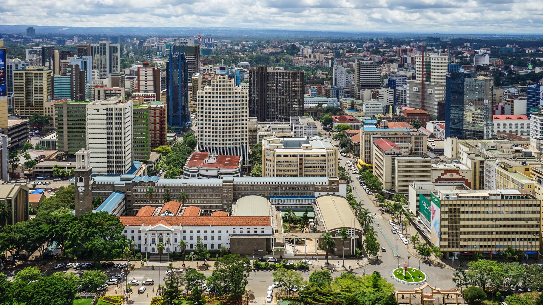 Nairobi, die Hauptstadt Kenias