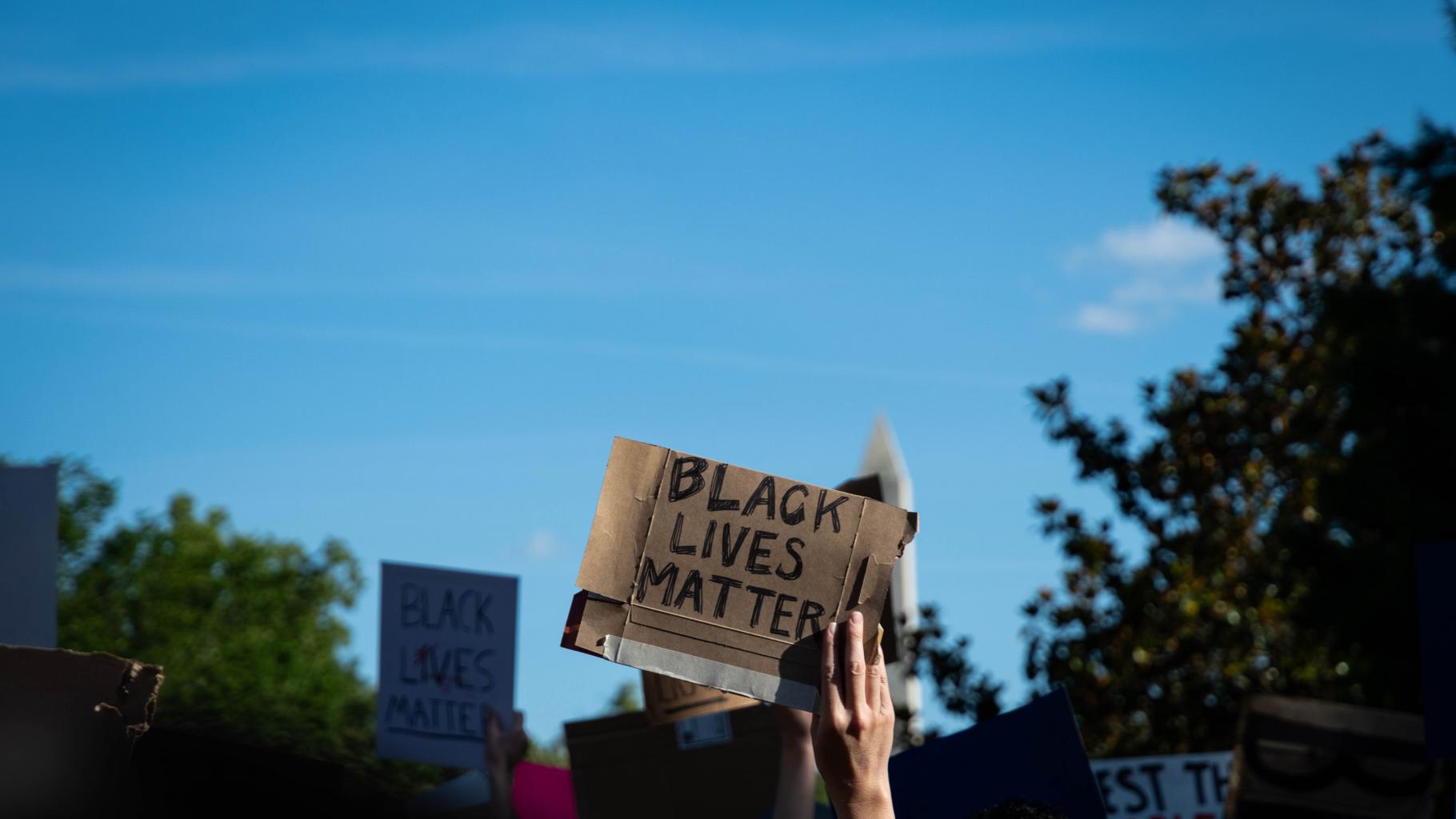 Proteste gegen Rassismus und Polizeigewalt vor dem Weißen Haus