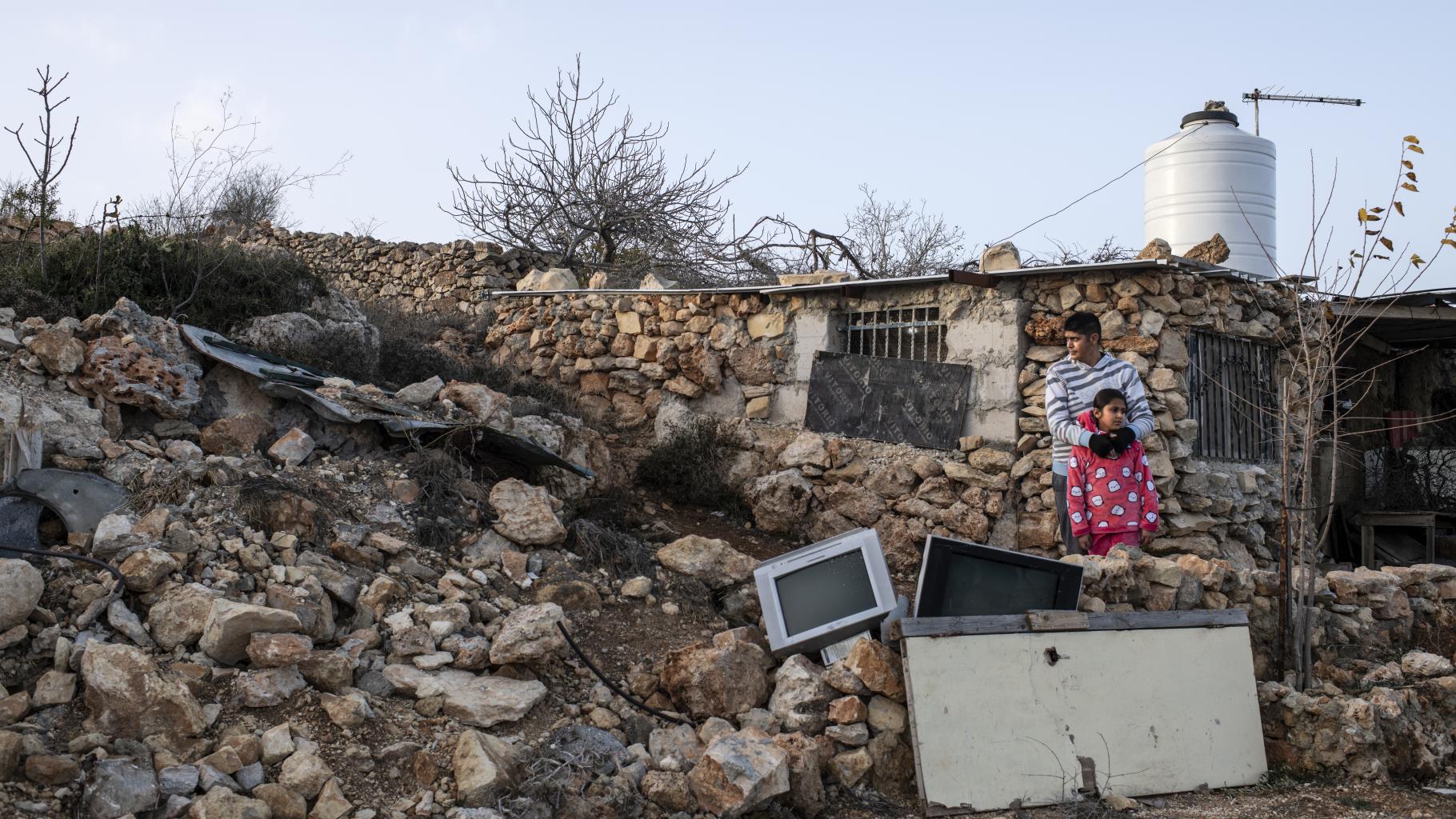 Zerstörung im Westjordanland