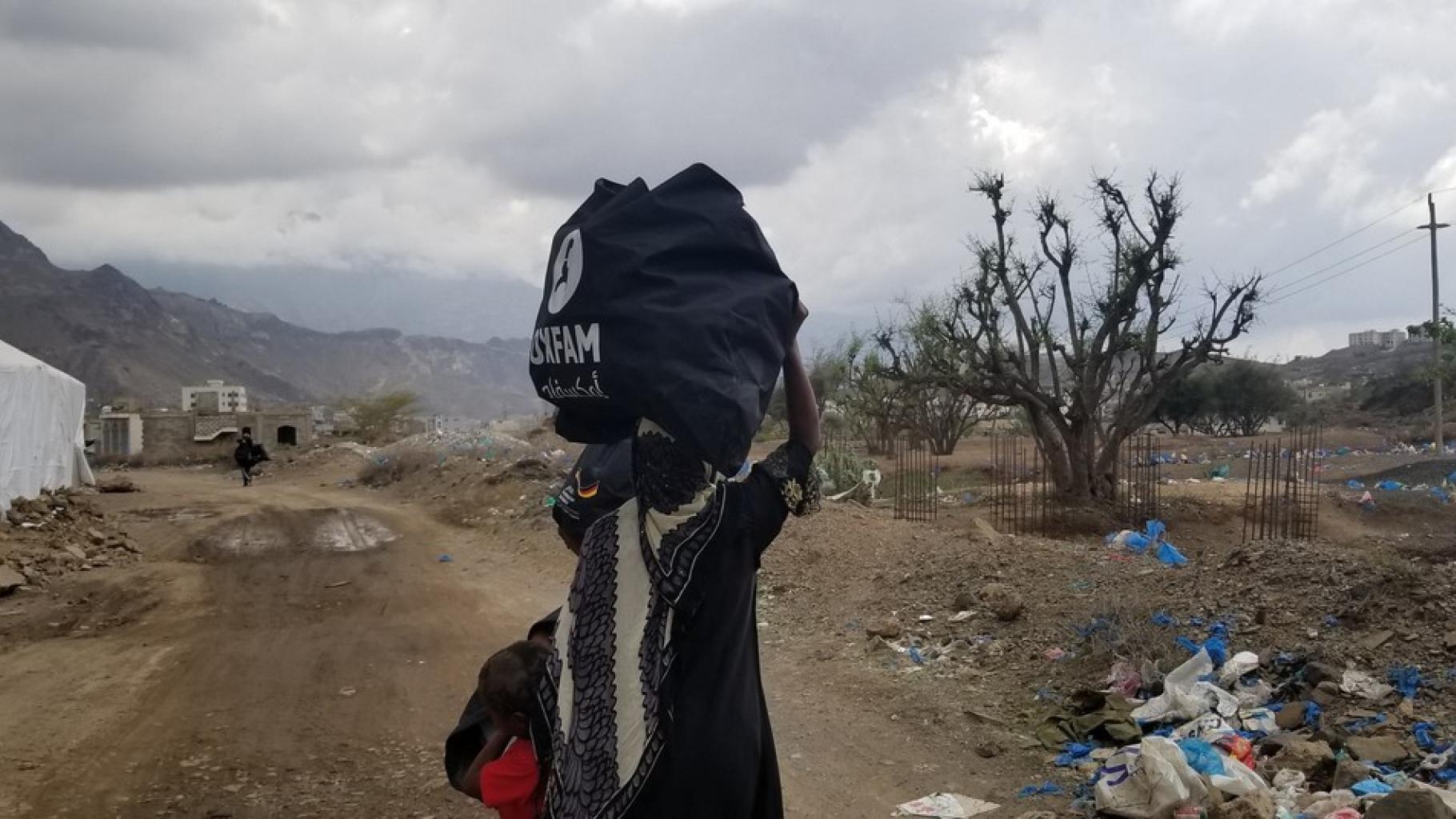 Hygiene-Kit-Verteilung im Jemen