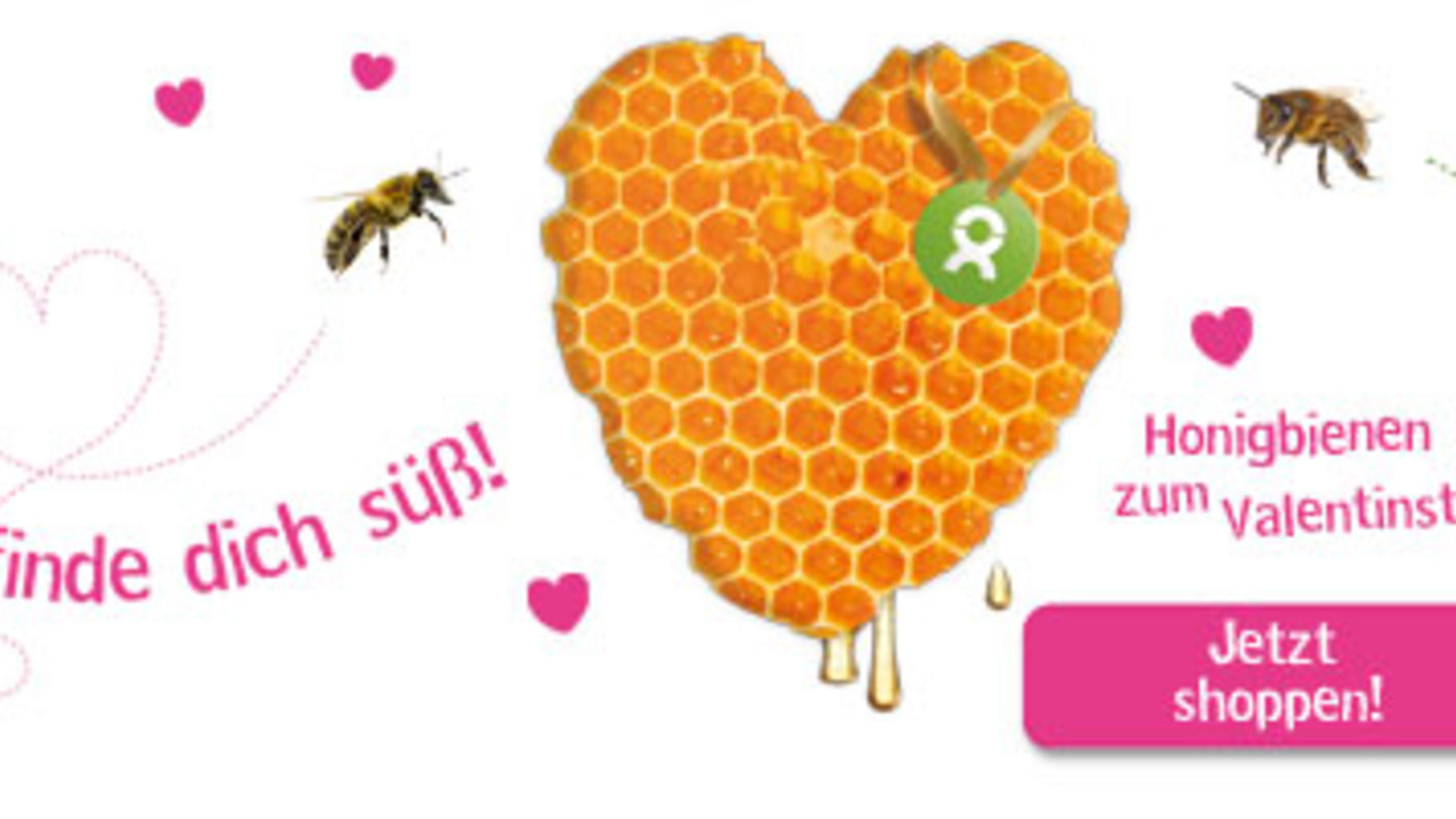 OxfamUnverpackt Geschenk zum Valentinstag: Honigbienen