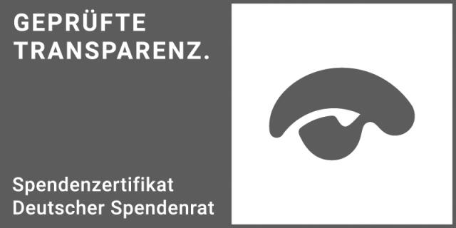 Geprüfte Transparenz. Spendenzertifikat Deutscher Spendenrat